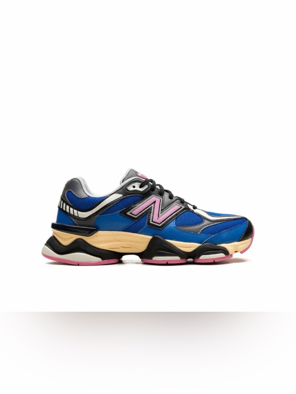 New Balance 9060 Blue Pink Athletic Sneaker